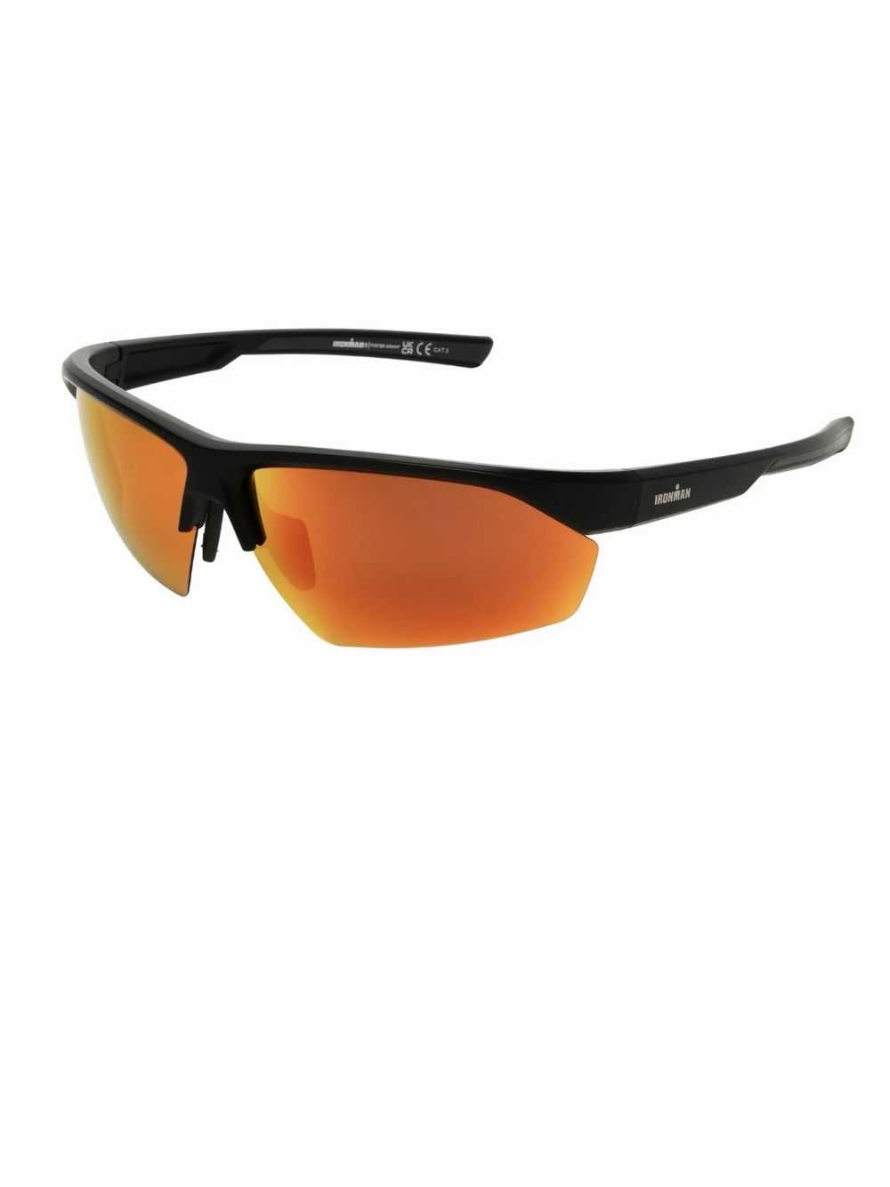 IRONMAN® Black Blade Polarized Sunglasses - 100% UV Protection